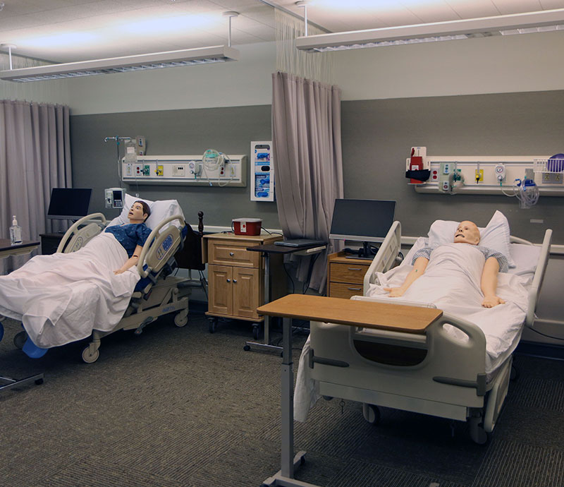 Remodeled nursing space