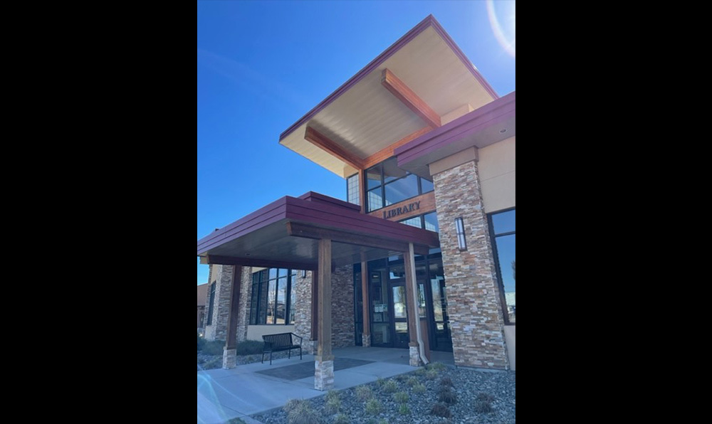 Grandview Library entrance