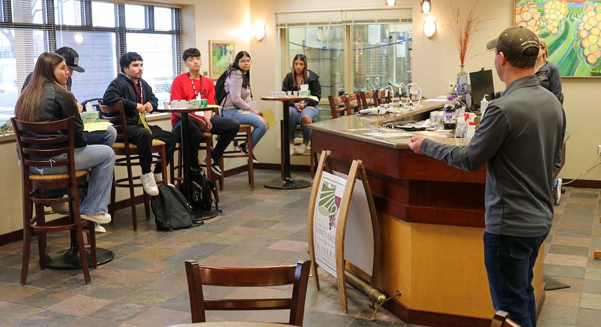 Tasting room on Grandview campus