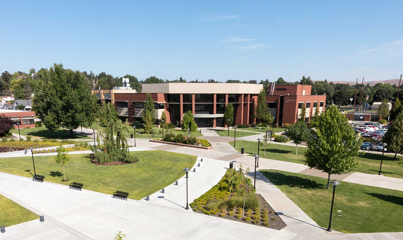 YVC Yakima Campus pictured from above. 