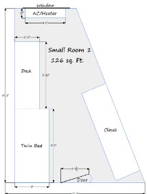 Floor Plan for single unit