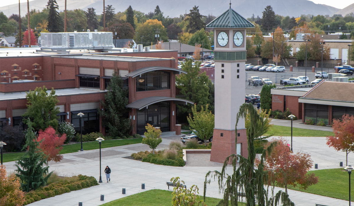 Yakima Campus pictured from above. 