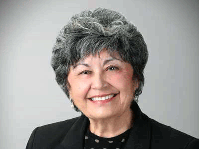 Board of Trustee, Bertha Ortega Head shot.